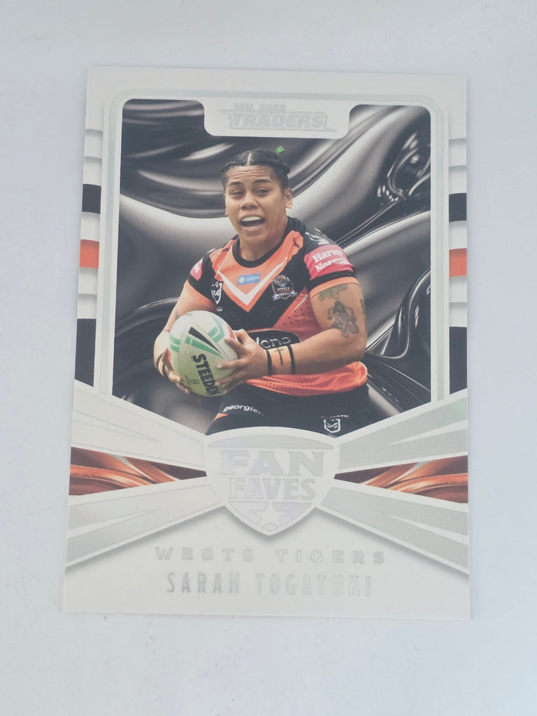 NRL 2025 Traders | Fan Favourites | #FF51 |Sarah Togatuki | Tigers