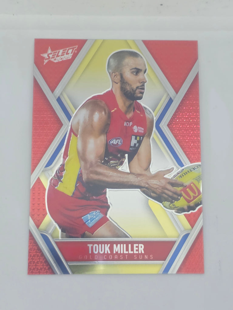 AFL Footy Stars 2025 | Luminous Base | #L96 | T. Miller | Gold Coast Suns