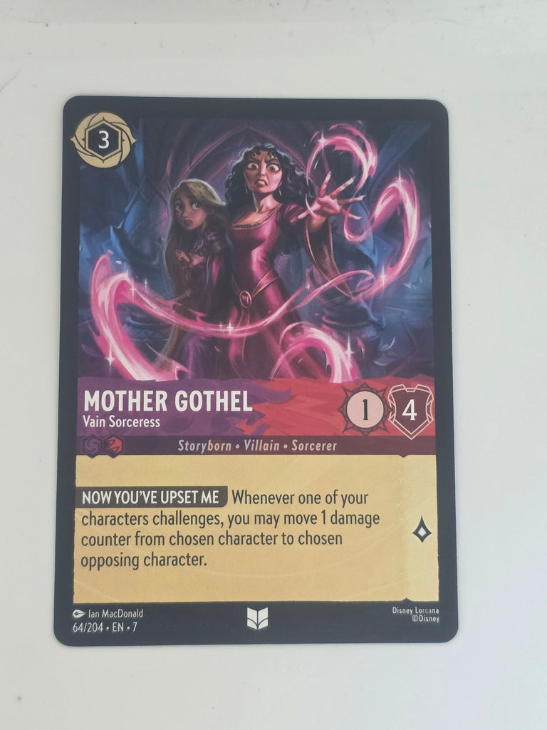 Lorcana | Archazia's Island | #64/204 | Mother Gothel Vain Sorceress | Uncommon