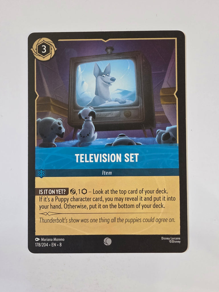 Disney Lorcana Reign of Jafar | Television Set | #178 | Common