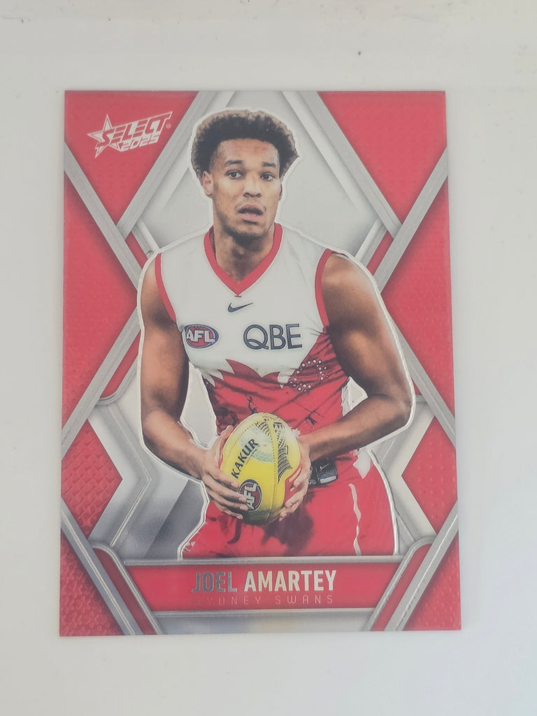 AFL Footy Stars 2025 | Luminous Base | #L166 | J. Amartey | Sydney Swans