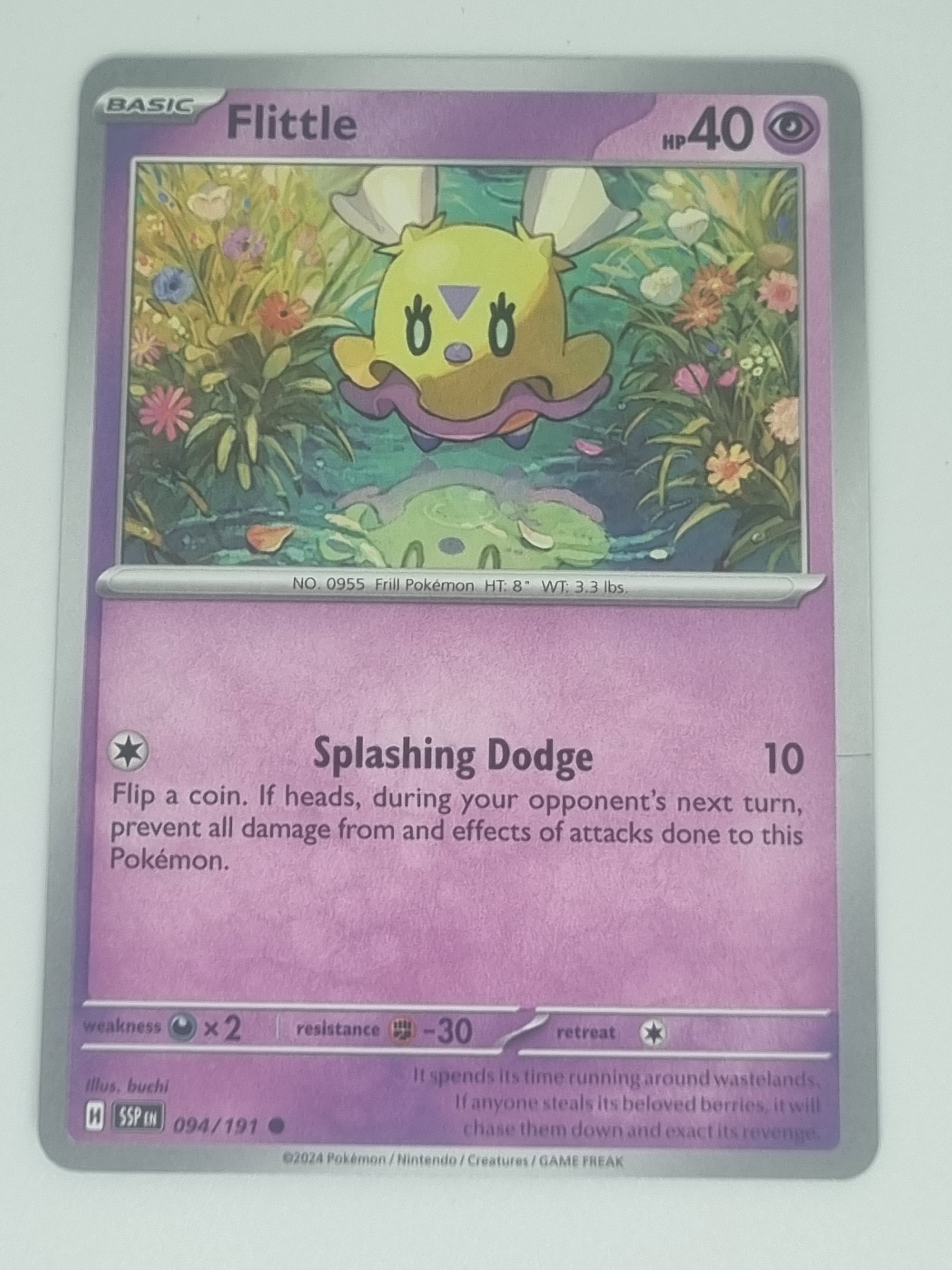 Pokemon TCG - Surging Sparks - #094/191 - Flittle