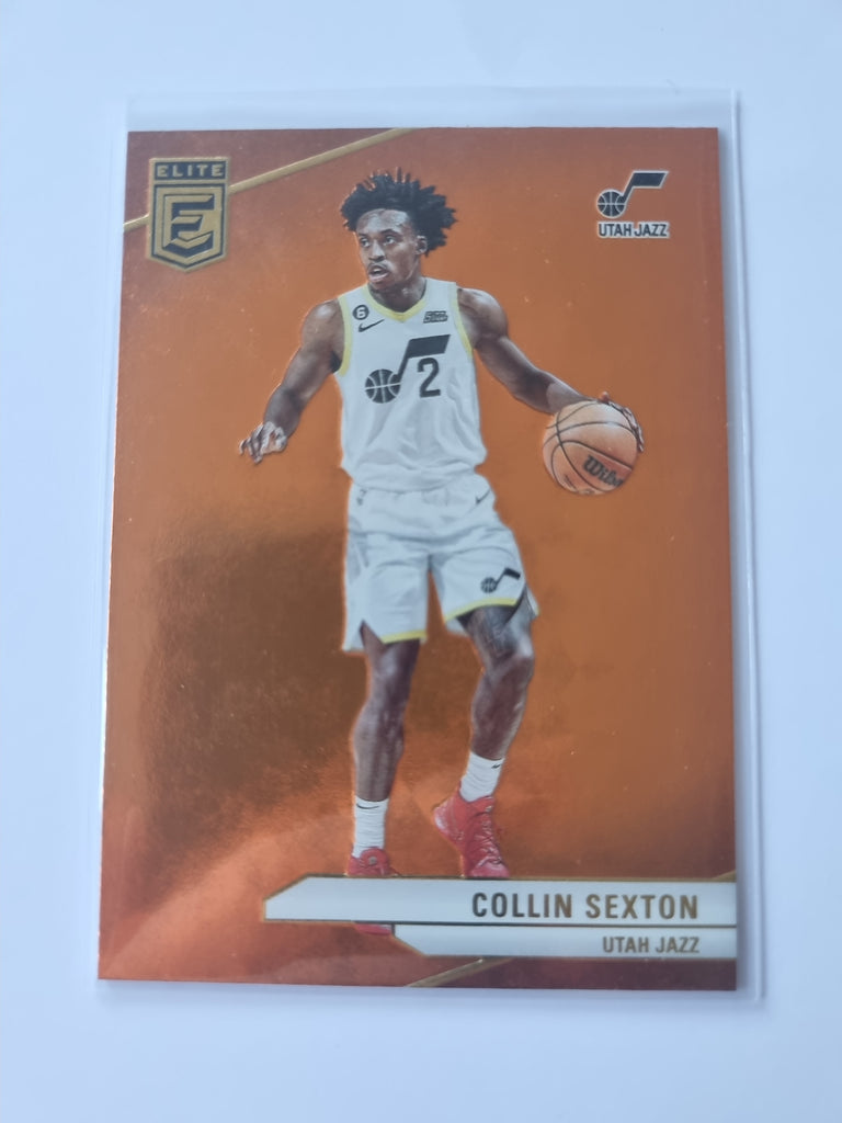 2023-24 Panini Donruss Elite - Orange Parallel - #19 - Collin Sexton - Jazz