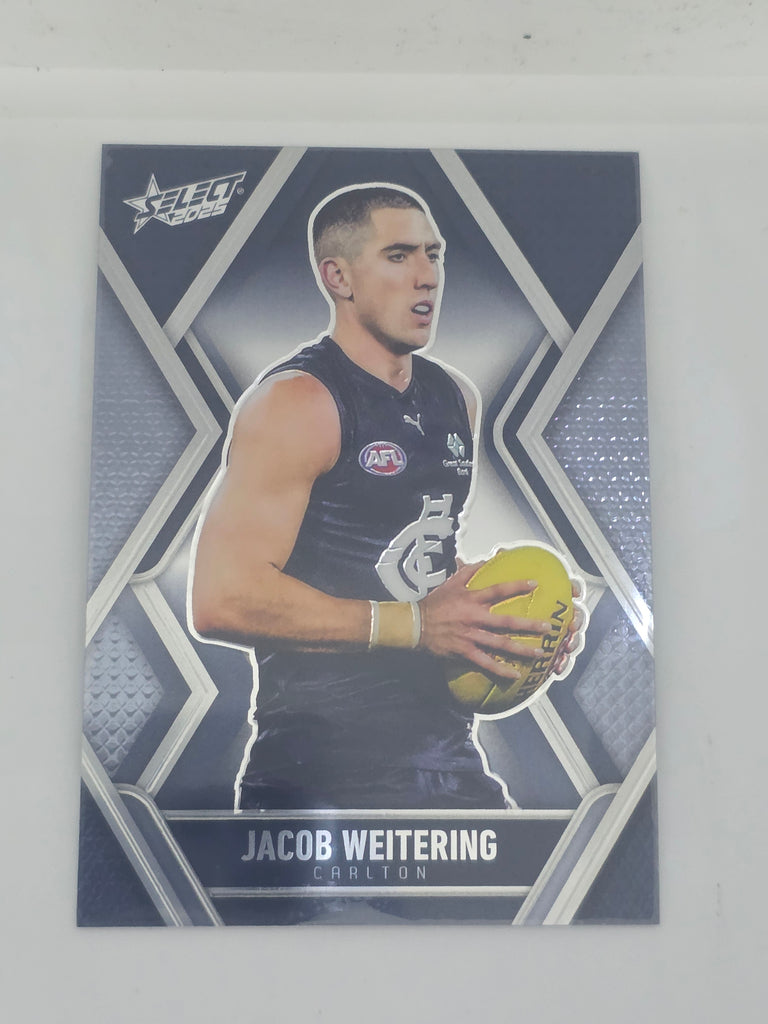 AFL Footy Stars 2025 | Luminous Base | #L33 | J. Weitering | Carlton