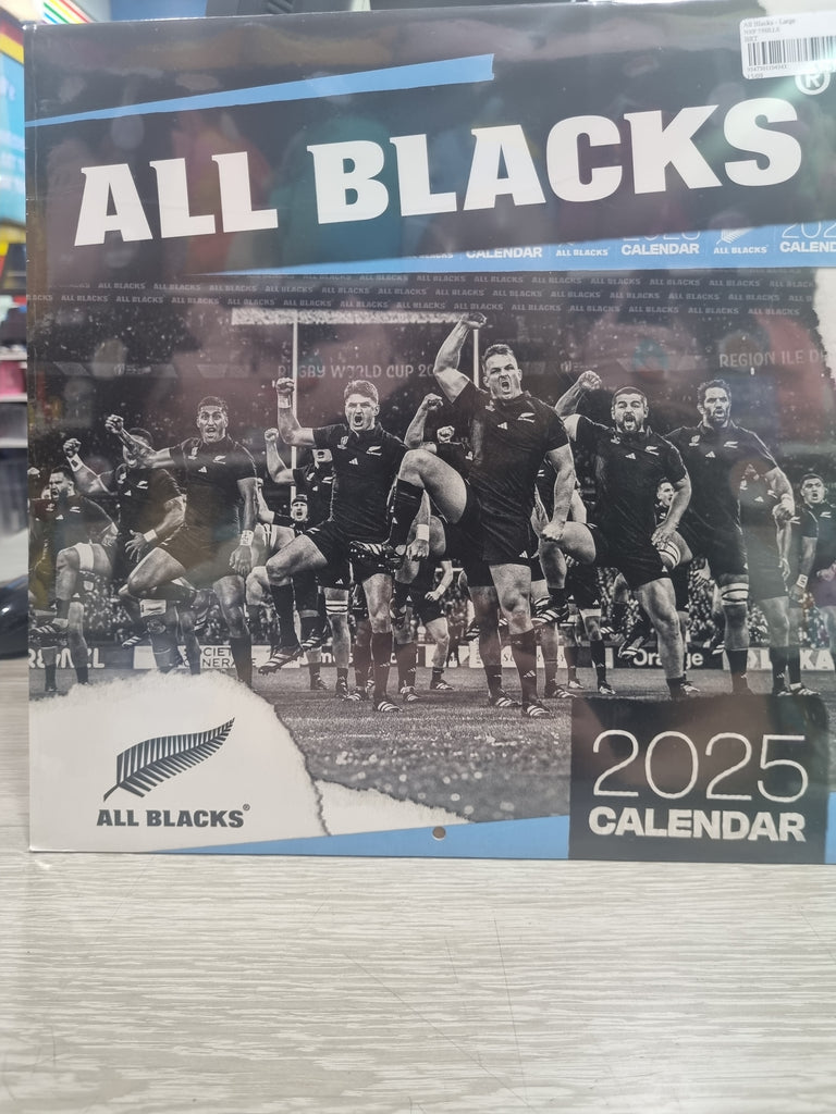 All Blacks - Large 30x30cm - 2025 Calendar