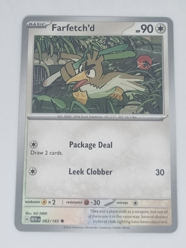 Pokemon TCG - Pokemon 151 - #083/165 - Farfetch'd - Common