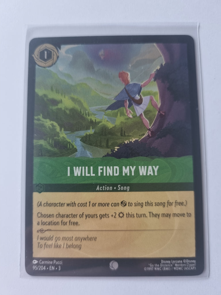 Into the Inklands - FOIL - I Will Find My Way - 095/204 - Common