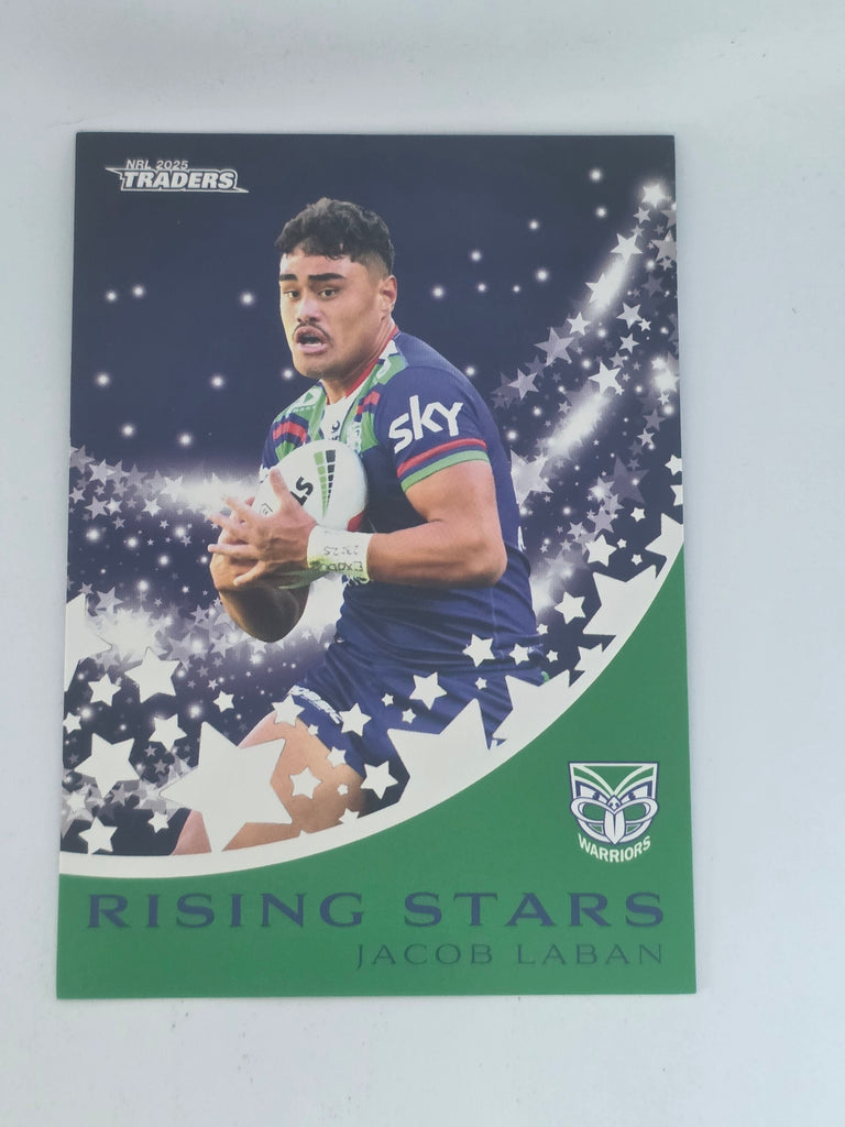 NRL 2025 Traders | Rising Stars | #RS46 | Jacob Laban | Warriors