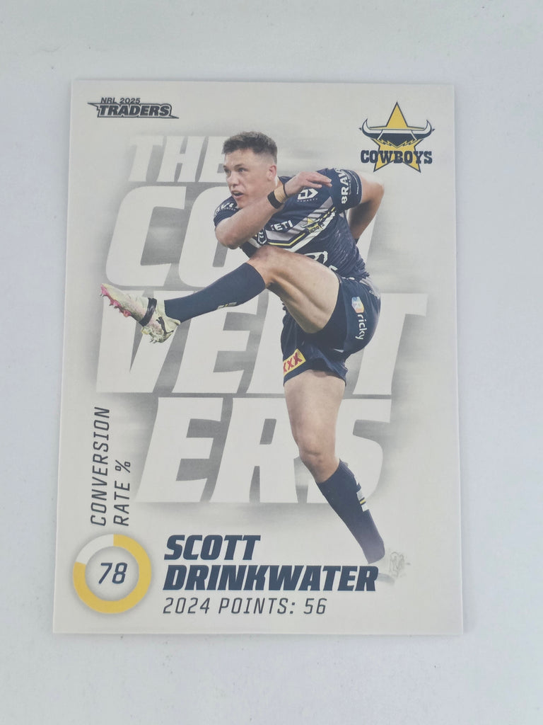 NRL 2025 Traders | Converters | #TC10 | Scott Drinkwater | Cowboys