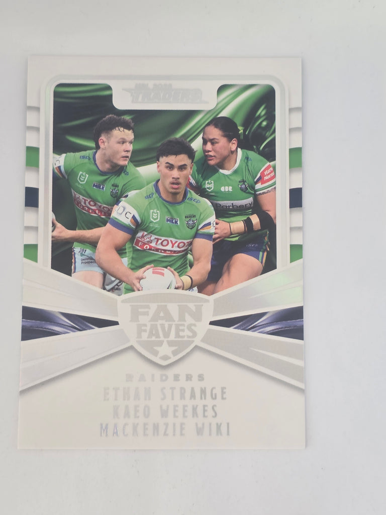 NRL 2025 Traders Titanium| Fan Favourites Team | #FFT2 | Raiders