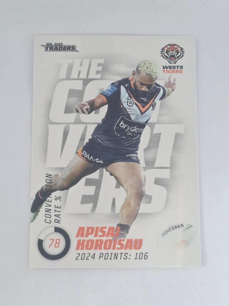 NRL 2025 Traders | Converters | #TC17 | Apisai Koroisau | Tigers