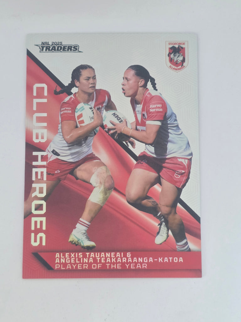 NRL 2025 Traders | Club Heroes | #CH36 | Tauaneai & Teakaraanga-Katoa
