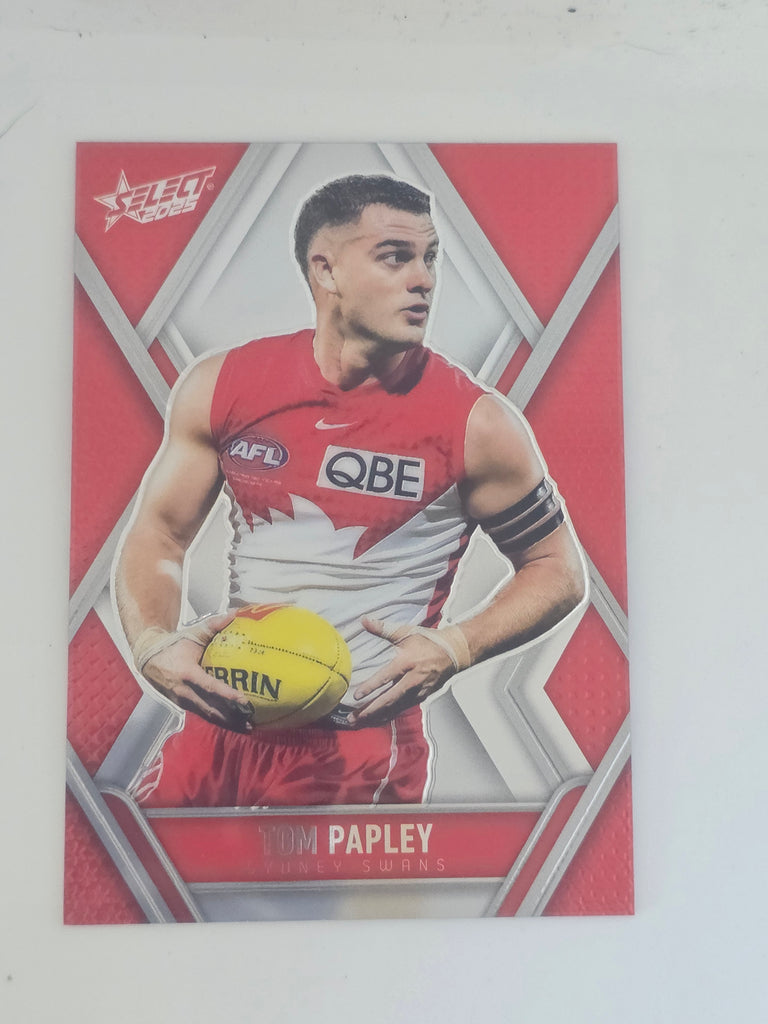AFL Footy Stars 2025 | Luminous Base | #L174 | T. Papley | Sydney Swans