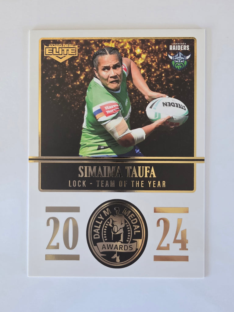 NRL 2025 Elite | 2024 Dally M Awards | #DM32 | Simaima Taufa | Raiders
