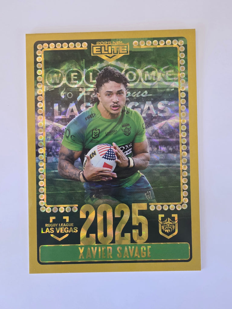 NRL 2025 Elite | 2025 Vegas Round | #V03 | Xavier Savage | Raiders