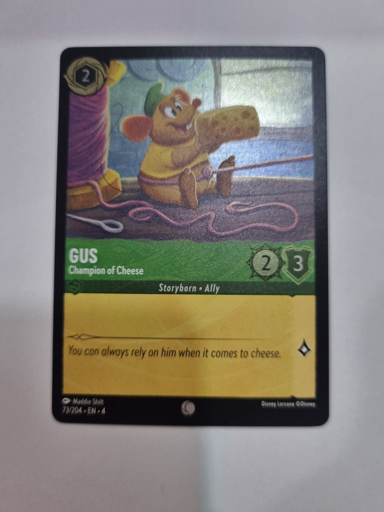 Ursula's Return - FOIL - Gus - Champion of Cheese - 73/204 - Common