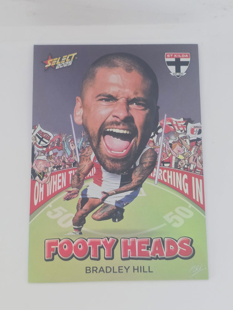 AFL Footy Stars 2025 | Footy Heads | #FH86 | B. Hill | St Kilda
