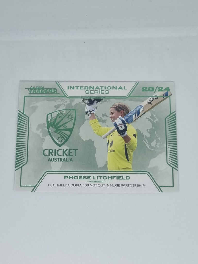 2024-25 LUXE Cricket Traders - International Series - #IS29 - Phoebe Litchfield