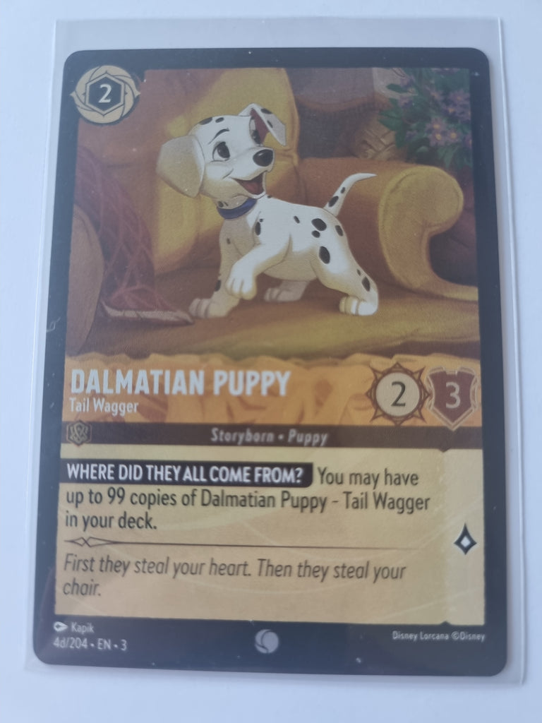 Into the Inklands - FOIL Dalmatian Puppy - Tail Wagger 004d/204 Common