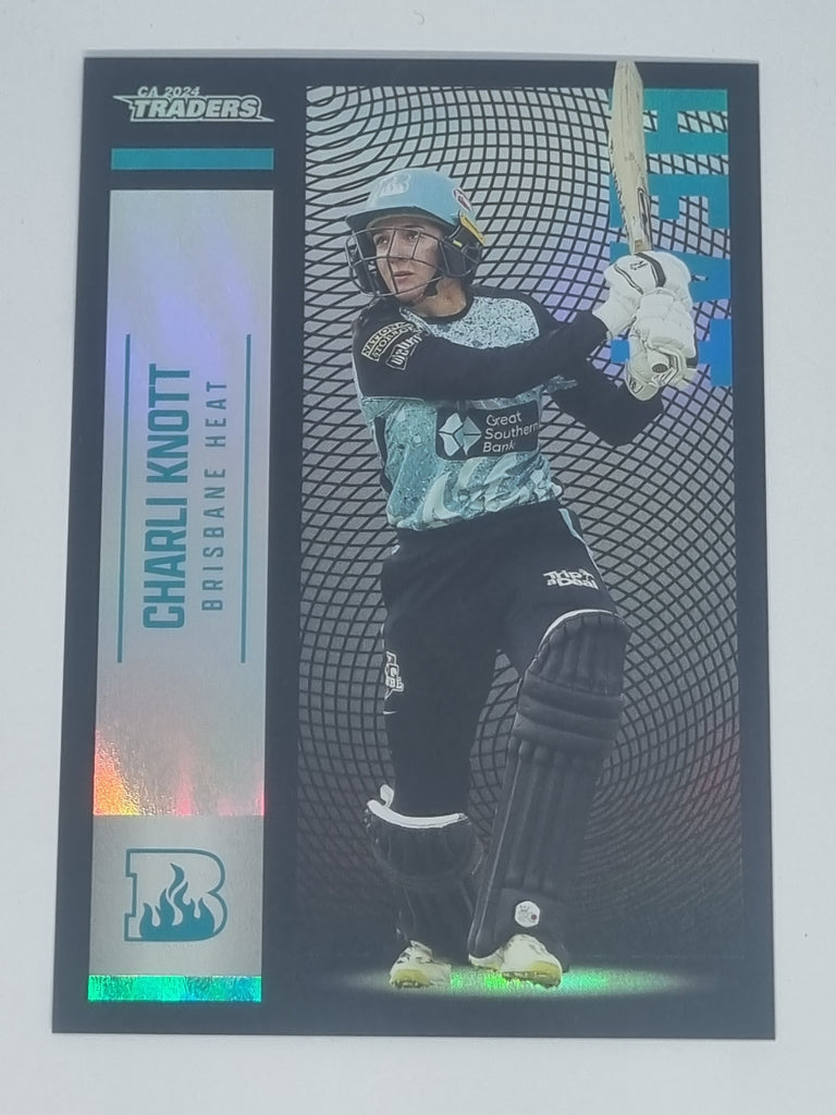 2024-25 LUXE Cricket Traders - Parallel - #P078 - Charli Knott - Heat