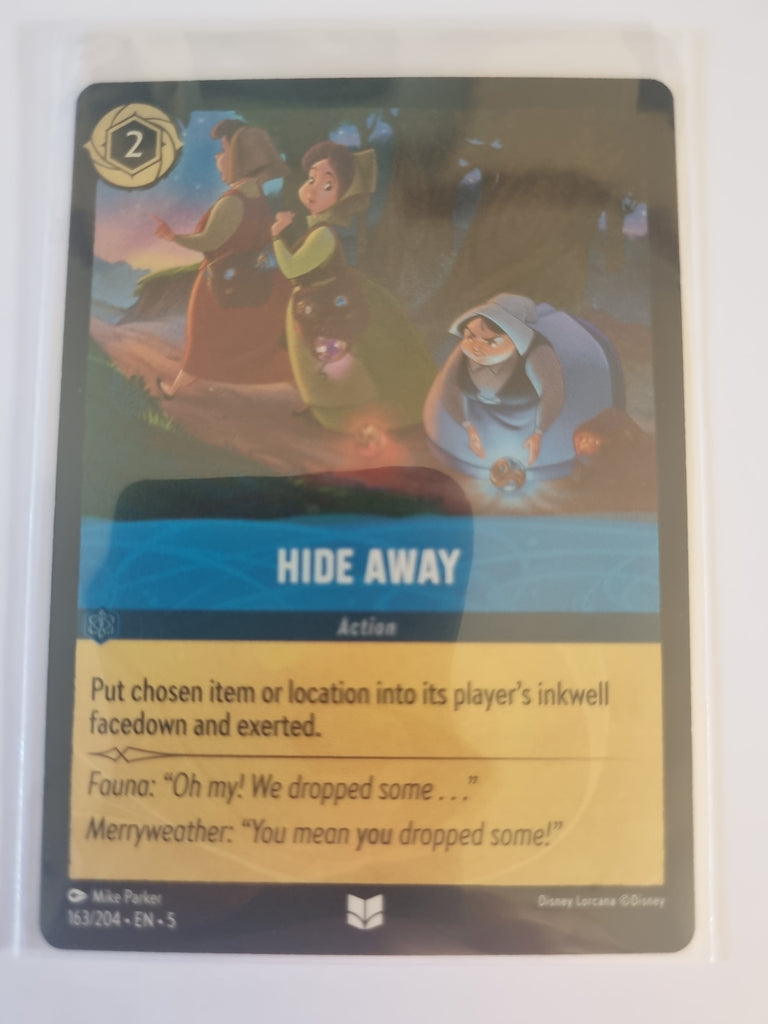 Shimmering Skies - FOIL - Hide Away - 163/204 - Uncommon