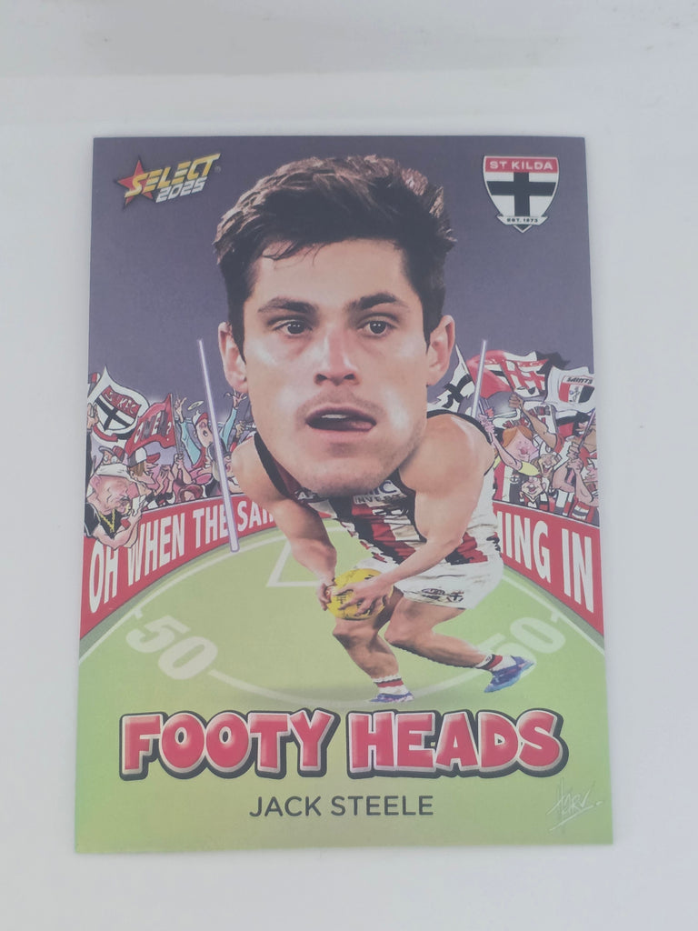 AFL Footy Stars 2025 | Footy Heads | #FH89 | J. Steele | St Kilda
