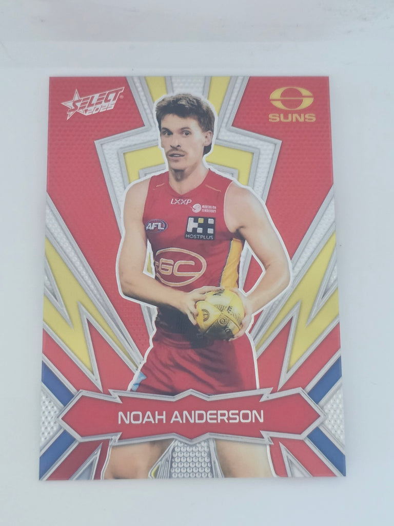 AFL Footy Stars 2025 | Luminous Thunderbolt | #LT97 N. Anderson Gold Coast Suns