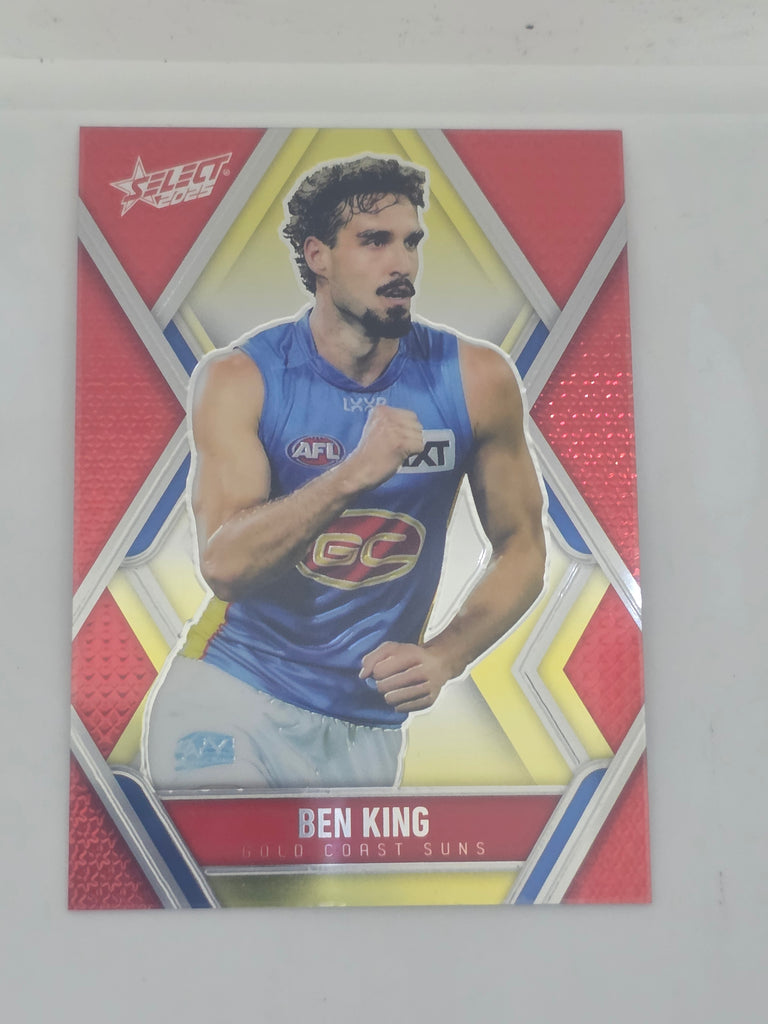 AFL Footy Stars 2025 | Luminous Base | #L95 | B. King | Gold Coast Suns