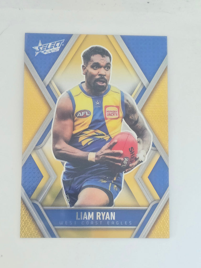 AFL Footy Stars 2025 | Luminous Base | #L184 | L. Ryan | West Coast Eagles
