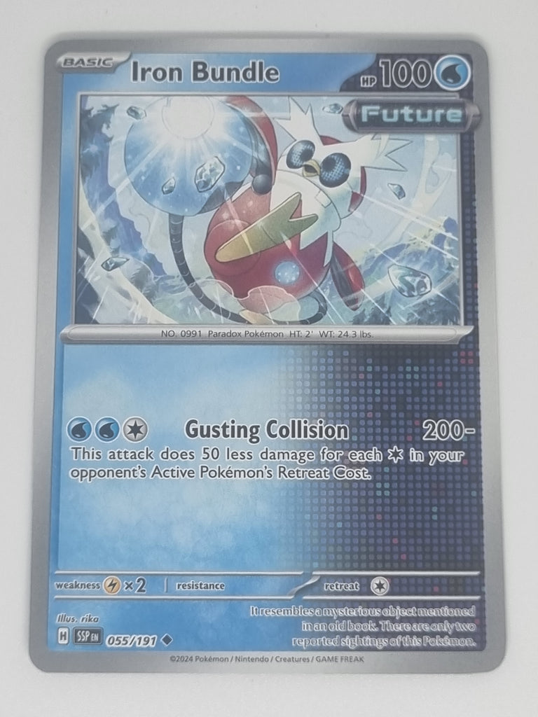 Pokemon TCG - Surging Sparks - #055/191 - Iron Bundle - Uncommon Funporium Pokemon TCG - Surging Sparks - #055/191 - Iron Bundle - Uncommon Funporium