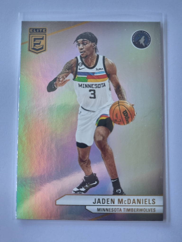 2023-24 Panini Donruss Elite - #155 - Jaden McDaniels - Minnesota Timberwolves