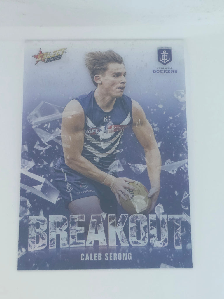 AFL Footy Stars 2025 | Breakout | #B30 | C. Serong | Fremantle