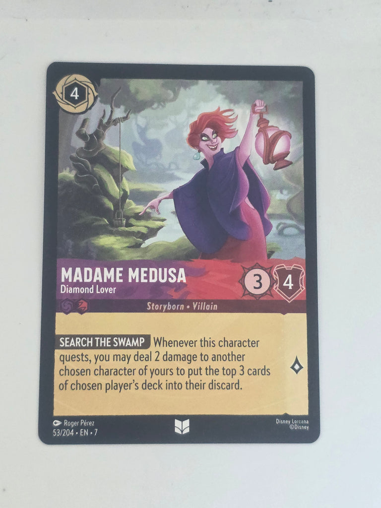Lorcana | Archazia's Island | #53/204 | Madame Medusa - Diamond Lover | Uncommon
