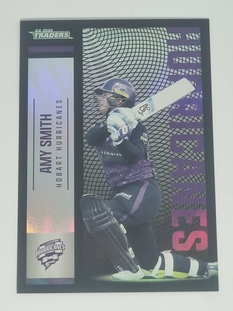 2024-25 LUXE Cricket Traders - Parallel - #P088 - Amy Smith - Hurricanes