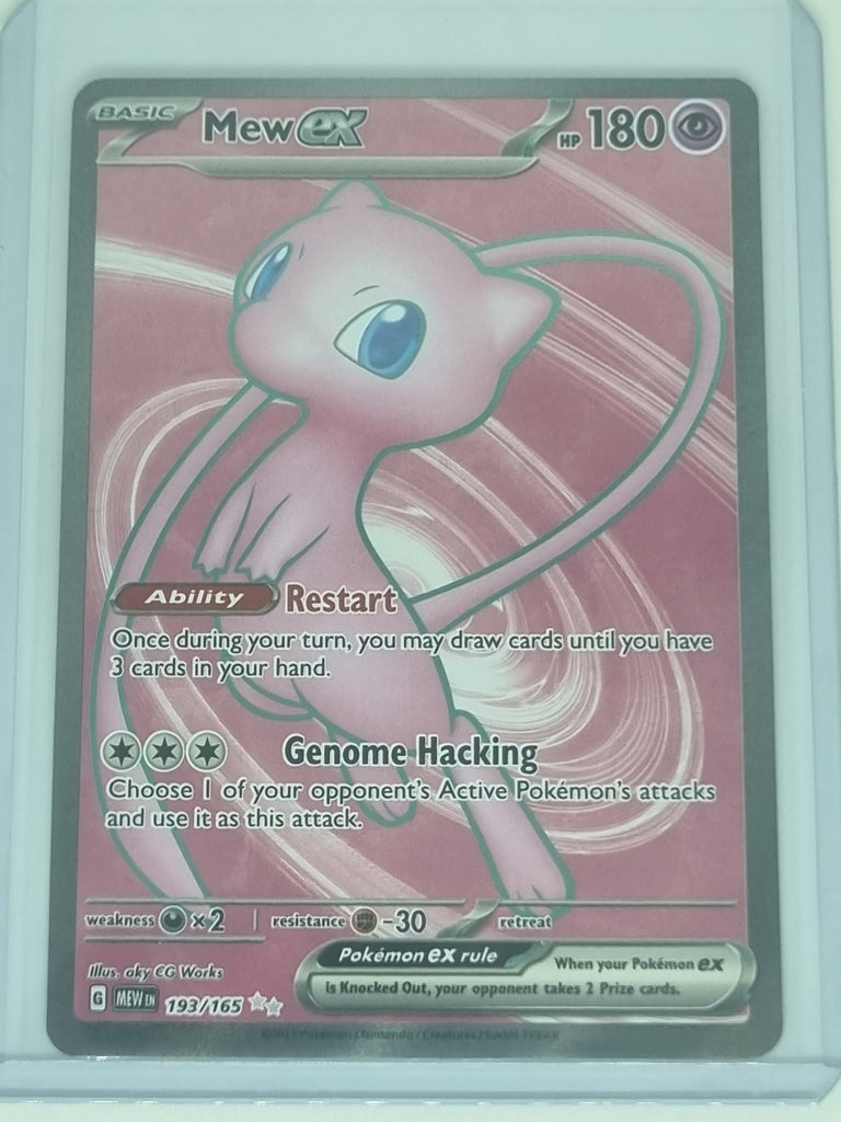 Pokemon TCG - Pokemon 151 - #193/165 - Mew ex - Full Art