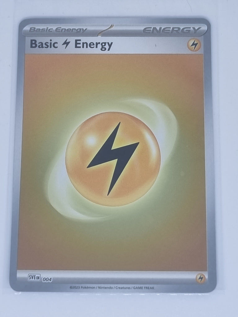 Pokemon TCG - Pokemon 151 - #004 - Galaxy Holo Lightning Energy