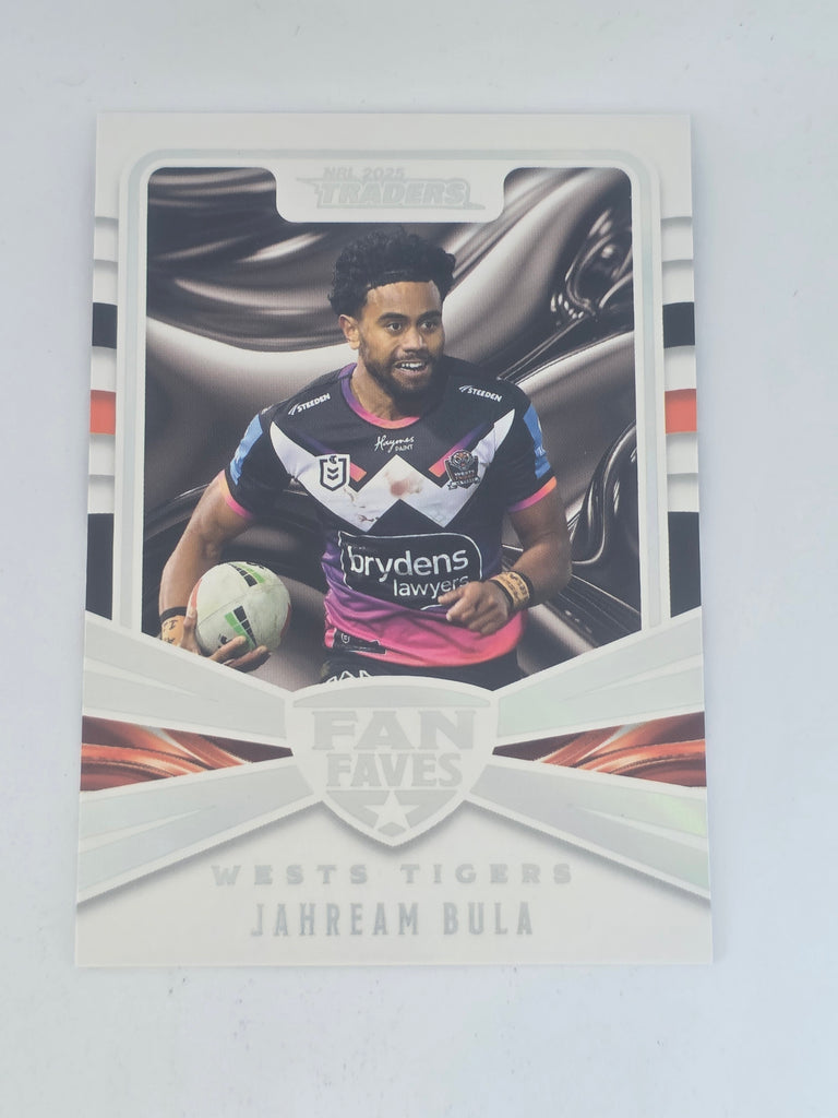 NRL 2025 Traders | Fan Favourites | #FF49 | Jahream Bula | Tigers