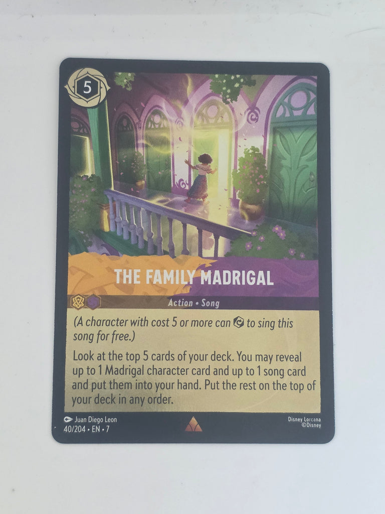 Lorcana | Archazia's Island | COLDFOIL | #40/204 | The Family Madrigal | Rare