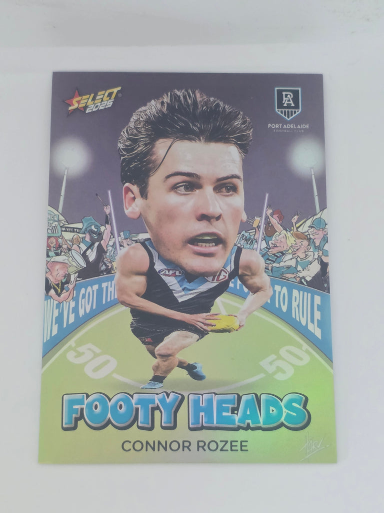 AFL Footy Stars 2025 | Footy Heads | #FH77 | C. Rozee | Port Adelaide