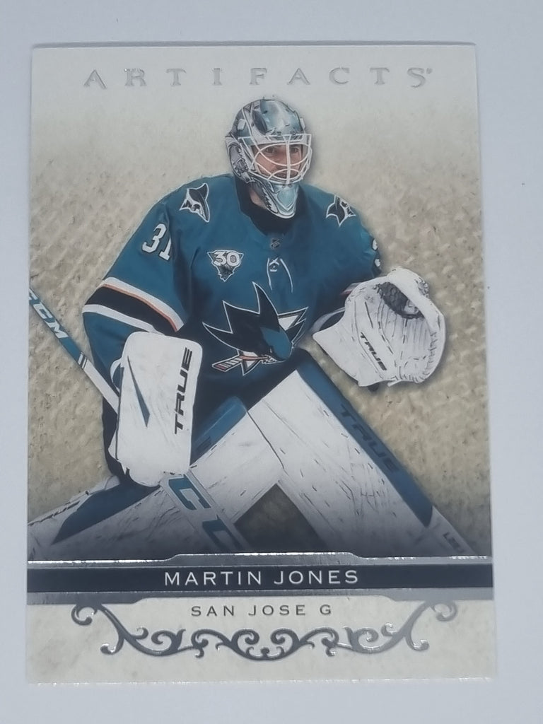 2021-22 Hockey Artifacts - #53 - Martin Jones - San Jose
