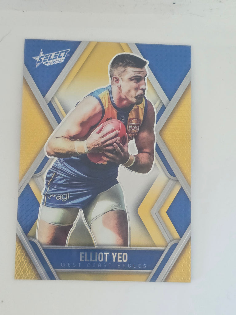 AFL Footy Stars 2025 | Luminous Base | #L187 | E. Yeo | West Coast Eagles