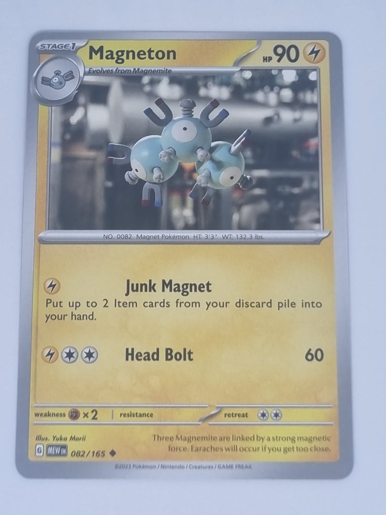 Pokemon TCG - Pokemon 151 - #082/165 - Magneton - Uncommon