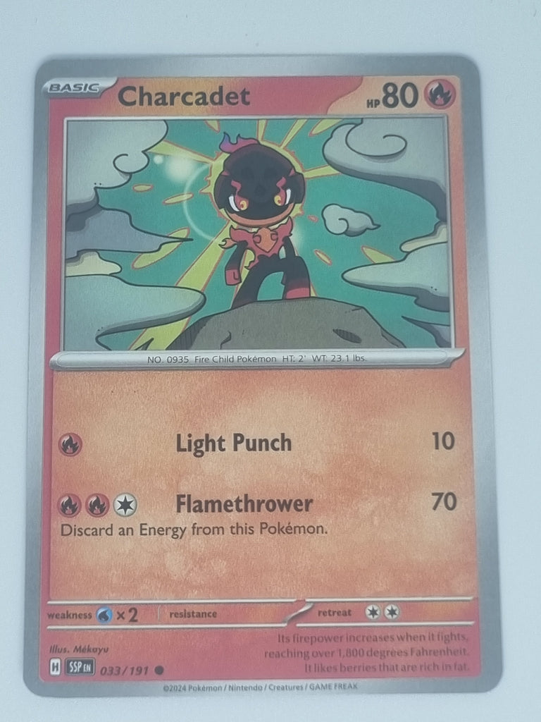 Pokemon TCG - Surging Sparks - #033/191 - Charcadet - Common