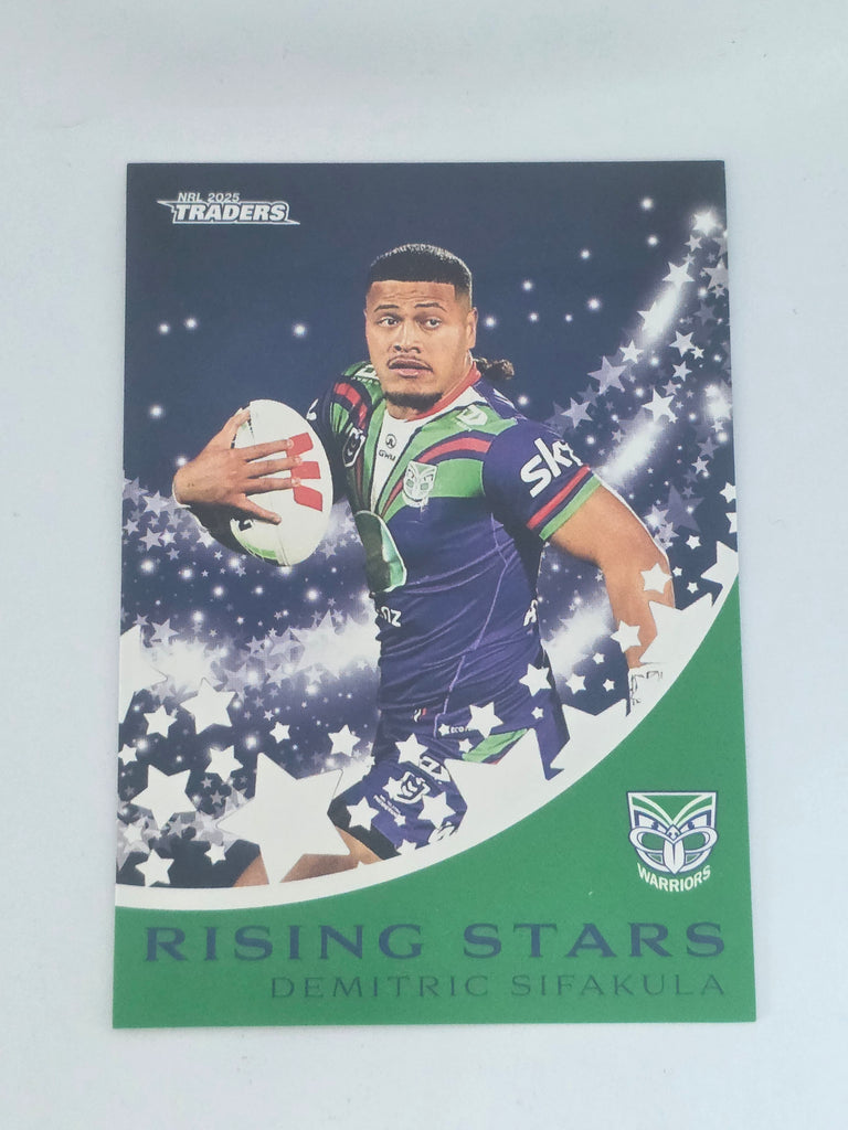 NRL 2025 Traders | Rising Stars | #RS48 | Demitric Sifakula | Warriors