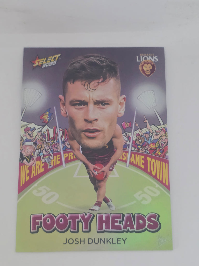 AFL Footy Stars 2025 | Footy Heads | #FH10 | J. Dunkley| Brisbane Lions