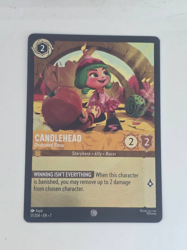 Lorcana | Archazia's Island COLDFOIL #17/204 Candlehead - Engaged Racer | Common