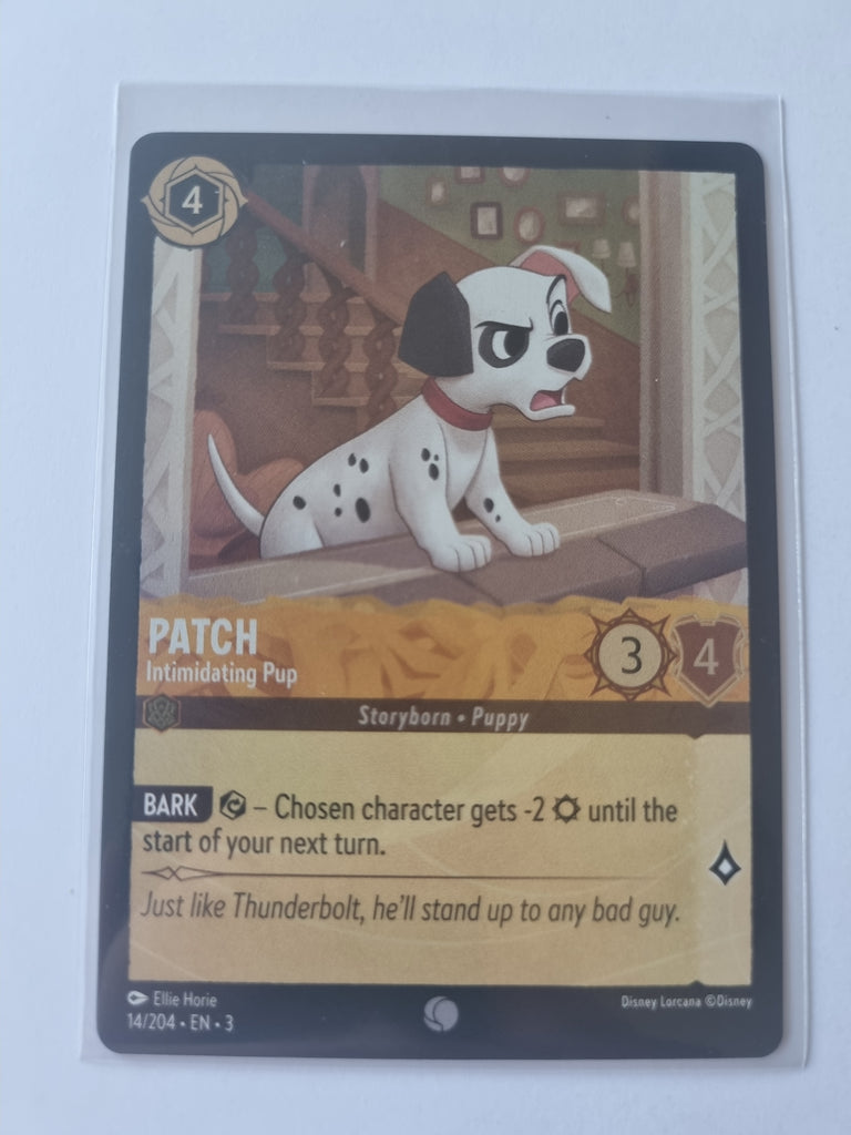 Into the Inklands - FOIL - Patch - Intimidating Puppy - 014/204 Common
