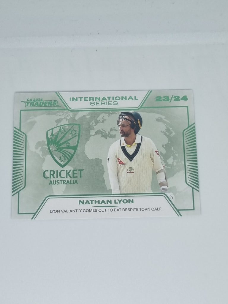 2024-25 LUXE Cricket Traders - International Series - #IS05 - Nathan Lyon