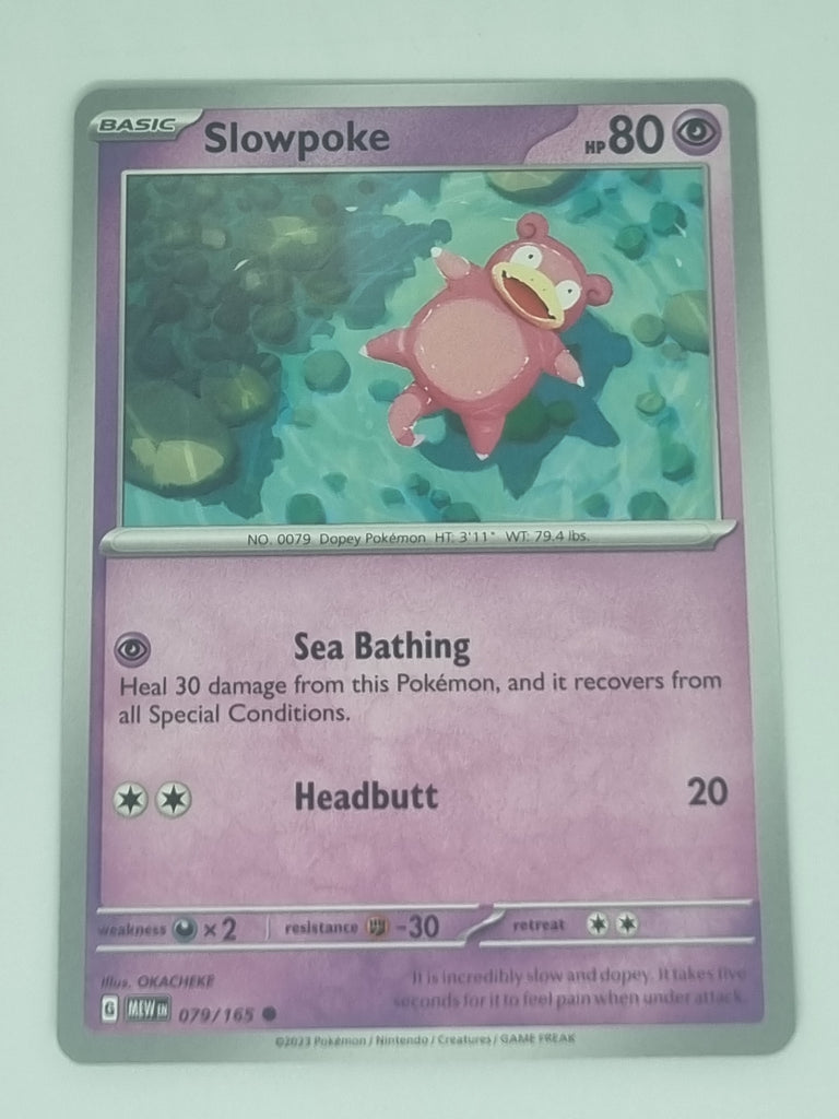 Pokemon TCG - Pokemon 151 - #079/165 - Slowpoke - Common