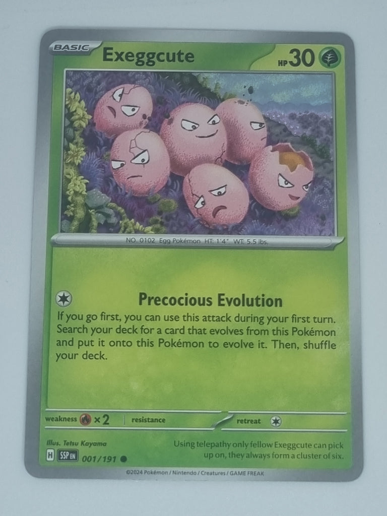 1995 exeggcute pokemon card 1995 pokemon card exeggutor